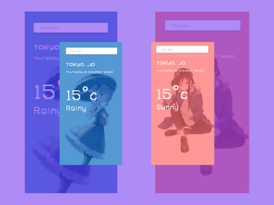 Weather App app design noob redesign sketch web web design website