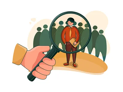 Job Interview illustration concept business candidate career communication cv hiring hr illustrations interview job occupation office recruit vacancy worker