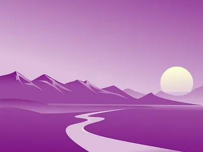 Landscape vector illustration adobe illustrator art background graphic design illustration india landscape nature places poster vector