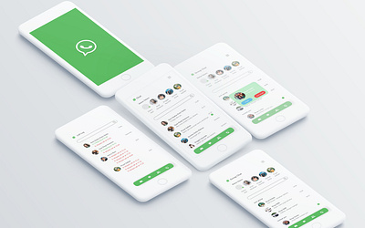 Re Design Whatsapp ui