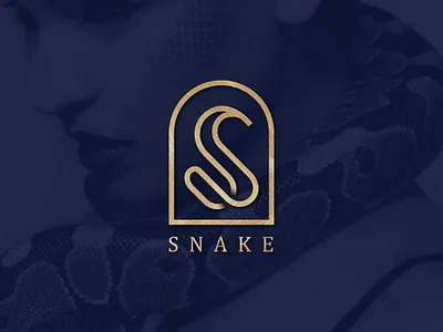 S Logo beauty logo concept creative logo designer eyecatchy golden initials lineart logo luxury minimalist modern monogram logo snake snake logo symbol worthart