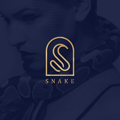 S Logo beauty logo concept creative logo designer eyecatchy golden initials lineart logo luxury minimalist modern monogram logo snake snake logo symbol worthart