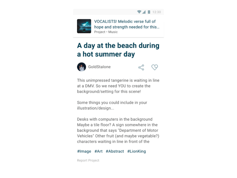 Heart Bounce android interface ui