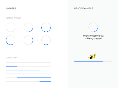 Gif Banana Loaders Components animation circular loader design design system loader loading loading animation loading bar loading screen loading spinner loading state minimal mobile progress bar spinner system ui