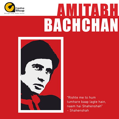 Happy Birthday Amitabh Bachchan amitab amitabhbachchan bachchan branding creativeagency design digital digitalmarketingagency