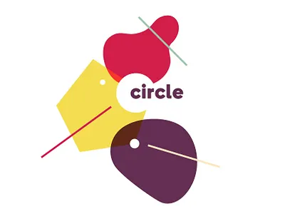 Circle Co-working identity design branding branding and identity branding design co working collaboration coworking dynamic identity identity india india branding indian designer innovation logo design red shapes yellow