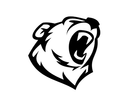 Bear illustration logo