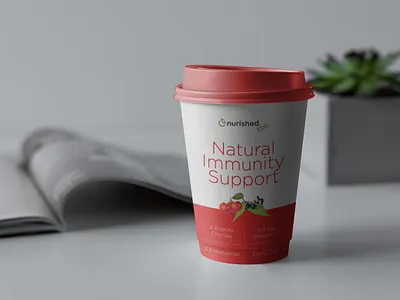 Free Coffee 3d mockup
