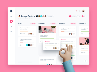 Task Management Website app app design dashboad dashboard design dashboard ui pink saas saas design saas website task app task list todo app todo list ui ui design ux ux design website