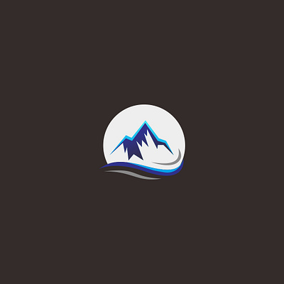 mount logo design animation art design designs flat icon logo minimal real estate logo vector