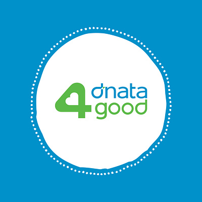 Dnata4good branding design logo