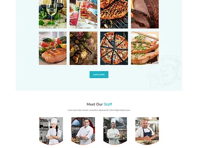 Resort & Restaurant Concept design graphic design typography ux web website