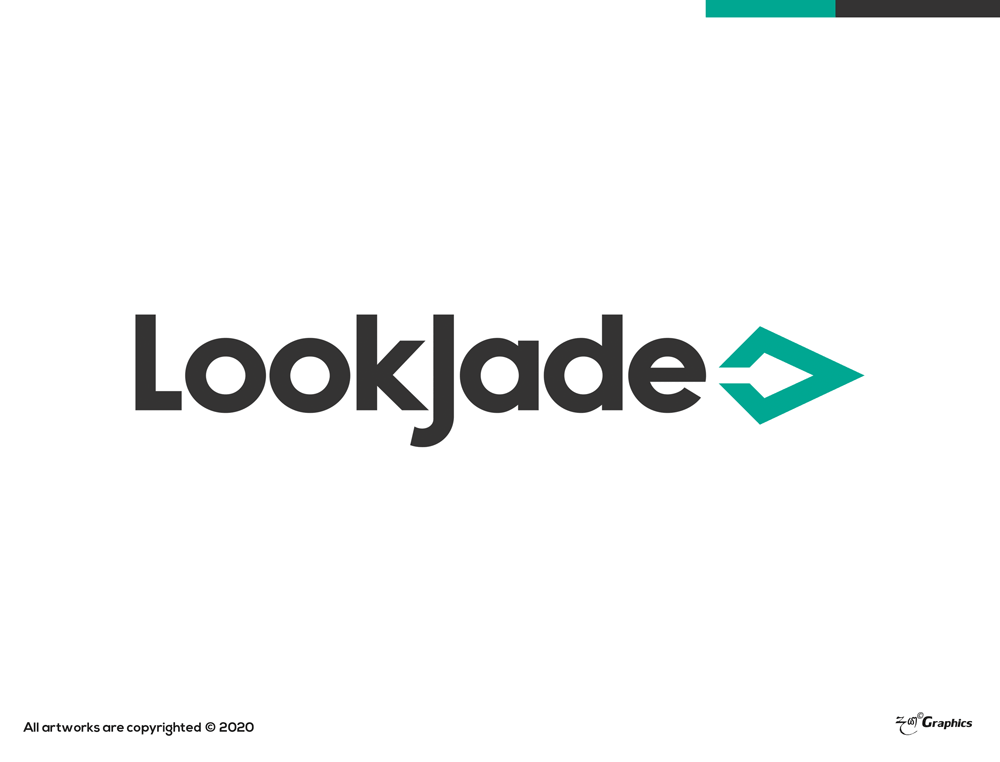 Lookjade Logo Branding | Daya Graphics branding dayagraphics design illustration jade jade logo logobrand logobranding logotype minimal vector