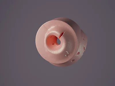 Ya Naughty Ting 3d cinema 4d cinema4d design illustration motion motion design oddlysatisfying poster redshift3d satisfying