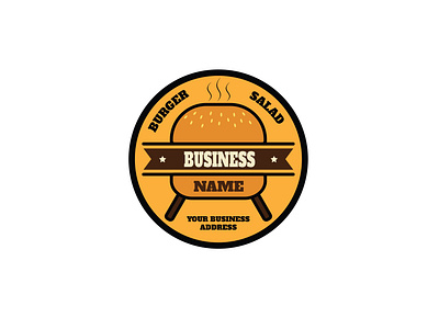 Burger Logo branding design logo