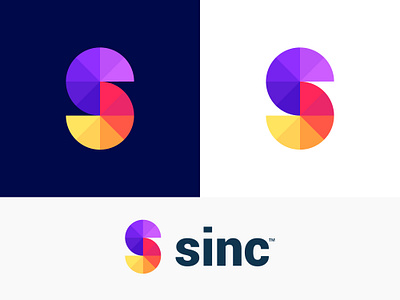 Sinc logo design | modern letter S logo abstract logo app app design app logo best logo designer brand identity branding branding design business business logo corporate branding corporate logo icon letters logo logo design logodesign minimal logos modern logo software logo