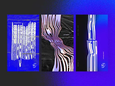 Poster Series 3 abstract art graphic graphic design personal project poster art poster collection poster design posters