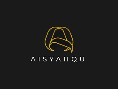 Logo For A I S Y A H Q U branding design brandinglogo clothingline desainlogo design freelancer lettering logo logo logomaker logomaker