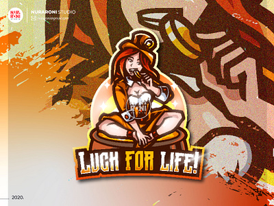 Luck for Life Mascot Logo adobe illustrator artwork cartoon cartoon character character design digital art esports esports logo game logo game online gaming illustration logo mascot mascot character mascot design mascotlogo vector youtube