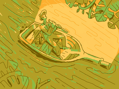 Keep Paddling illustration