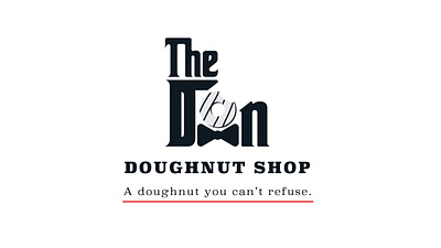 The Don brand brand design brand identity branding branding design design donuts doughnuts gangsters logo logodesign logotype vector