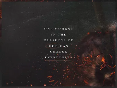 One Moment branding church columbus fire media ohio rock city series sermon social