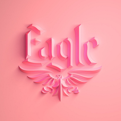 3D Eagle Logo 3d eagle logo