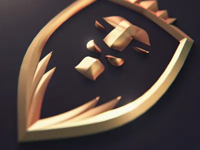 3D Lion Logo 3d lion logo