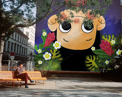 Tutu Illustration Branding Design for Billboard art direction artist billboard billboards brand identity branding agency branding concept childrens illustration colombo creative design drawing freelancers graphic design graphics illustration illustrator kids illustration projects srilanka