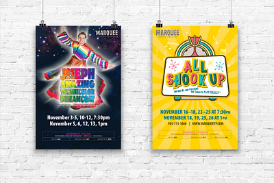 Marquee Show Posters branding design design graphic design logo logo design poster poster design