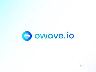 Owave.io ai logo branding fa faruart lerrer o logo minimal logo o logo