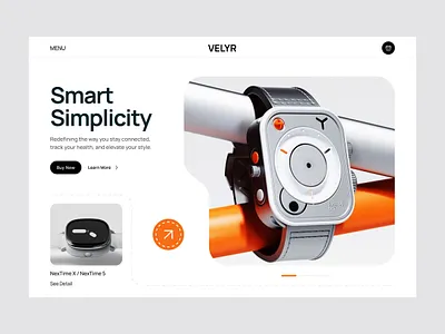 Luxury Smart Watch landing page e commerce e commerce shop ecommerce store gadget landing page luxury modern smart watch smart watch online store web website