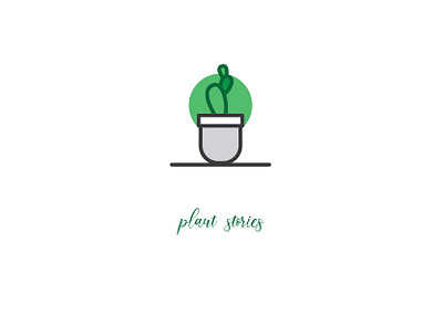 Plant icons branding cactus design icon illustration logo plant icons plants simple vector web