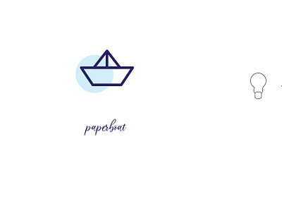 paper boat app boat branding design icon icon design illustration logo paper paperboat simple ui vector