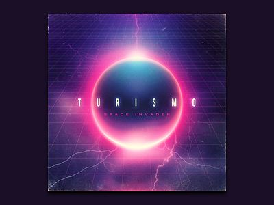 Nodeshifter Tracks: Turismo 80s album art cover game illustration nodeshifter retro synthwave vaporwave video game