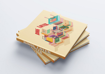 mock-up of book book book cover cover art cover artwork cover design illustration mock up vector
