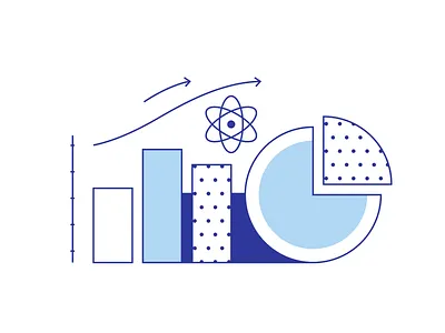 Banking Illustration - Analytics backend banking chart icon icons illustration illustrator mountainstudio safety security technology vector