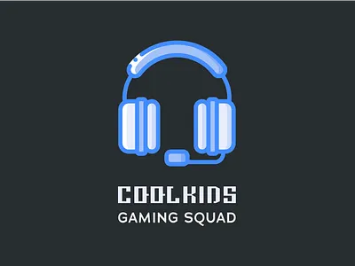 Cool Kids Gaming Squad branding design flat icon icons logo logo design logo designer logo maker logodesign