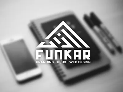 Azad Funkar Free Artist Logo Design branding design flat logo logo design branding logo design concept minimal ui ux vector