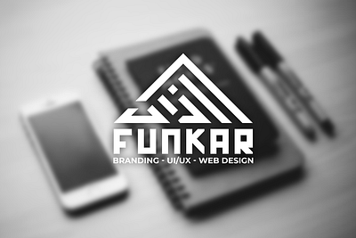 Azad Funkar Free Artist Logo Design branding design flat logo logo design branding logo design concept minimal ui ux vector