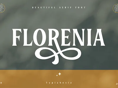 Florenia Display Serif branding decor decorative design display display font elegant elegant design elegant font elegant fonts font font design fonts collection luxury modern fonts professional sans serif serif font serif fonts simple