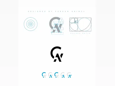 Çaçan Logo golden ratio