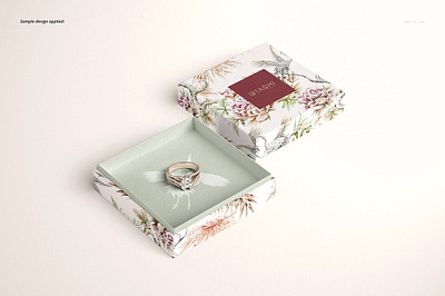 Jewelry Box Mockup blog box box mockup box mockups branding color design fashion jewellery jewelry jewelry box jewelry boxes mock up mockup mockups package packaging ring ring mockup template