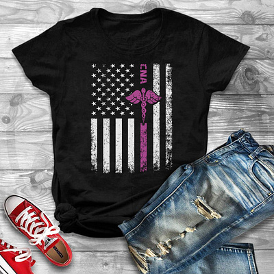 American Flag CNA Nurse t shirt 4th of july american flag cna nurse t shirt american flag cna nurse t shirt