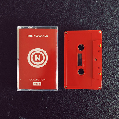 The Noolands / Cassette Tapes band cassette cassette tape music print printing design red