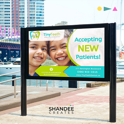 Dental Billboard Mockup branding branding and identity design promotional design