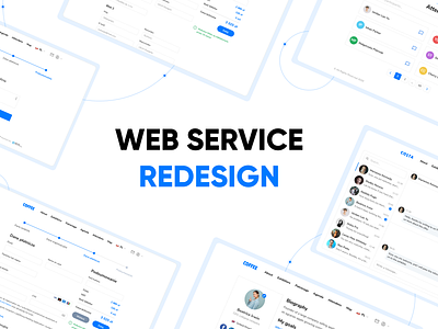 Meeting Application: Redesign&New Features app design figma meeting app meeting application ui uiux ux web web design web page web service website