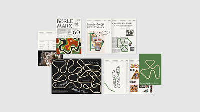 Burle Marx Editorial branding brasilia burle marx city branding collectibles designs editorial editorial design editorial layout exhibition illustration photography typography art