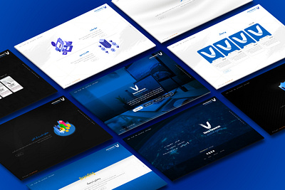 Vorna Knowledge based art branding design graphic design logo ui ux vector web website