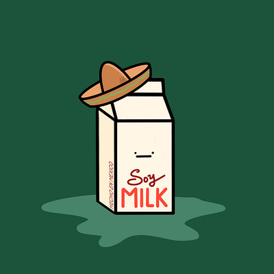 Soy Milk animated animation art chibi comic design digital illustration digitalart logo procreate